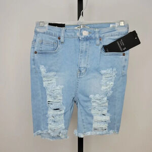 𝅺American  Bazi High Waist Bermuda Shorts